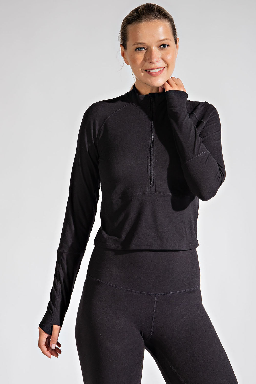 Quarter Zip Long Sleeve