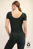 Butter Soft Round Neck Short Sleeve Top