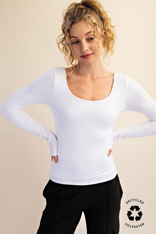 Buttersoft Round Neck Long Sleeve Top