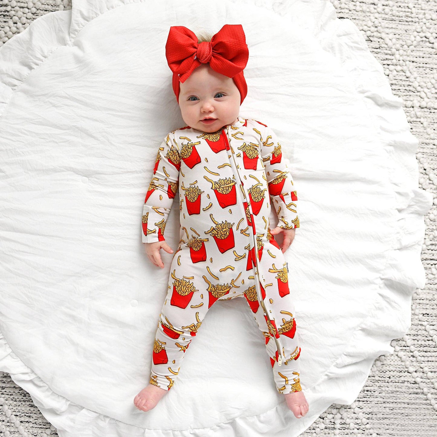 Ronnie Fries ZIP Bamboo Two Way Zipper Sleepies Little