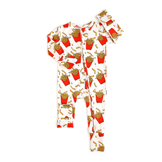 Ronnie Fries ZIP Bamboo Two Way Zipper Sleepies Little