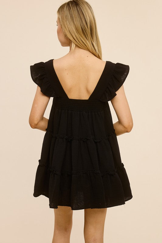 Tiered Mini dress