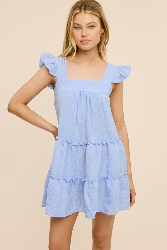 Tiered Mini dress