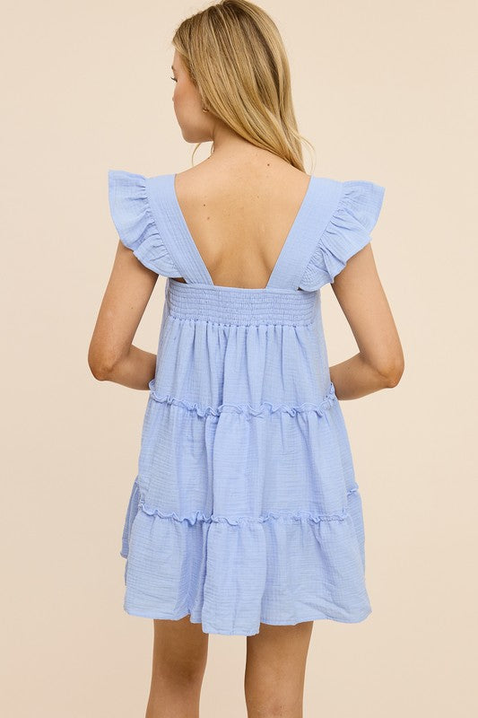 Tiered Mini dress