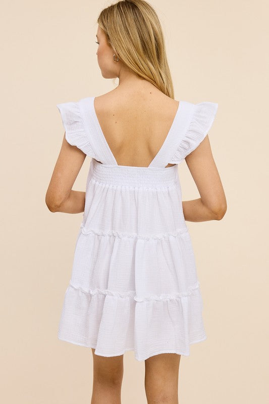 Tiered Mini dress
