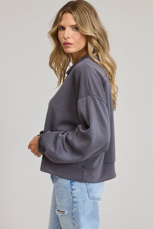 Scuba Grey Neck Ash Grey