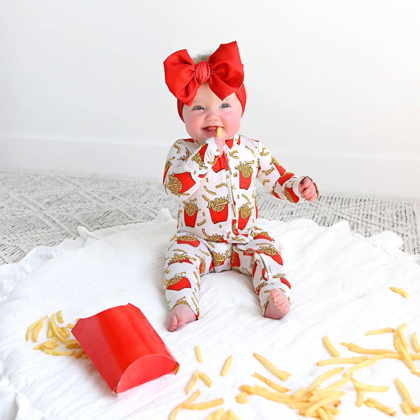 Ronnie Fries ZIP Bamboo Two Way Zipper Sleepies Little