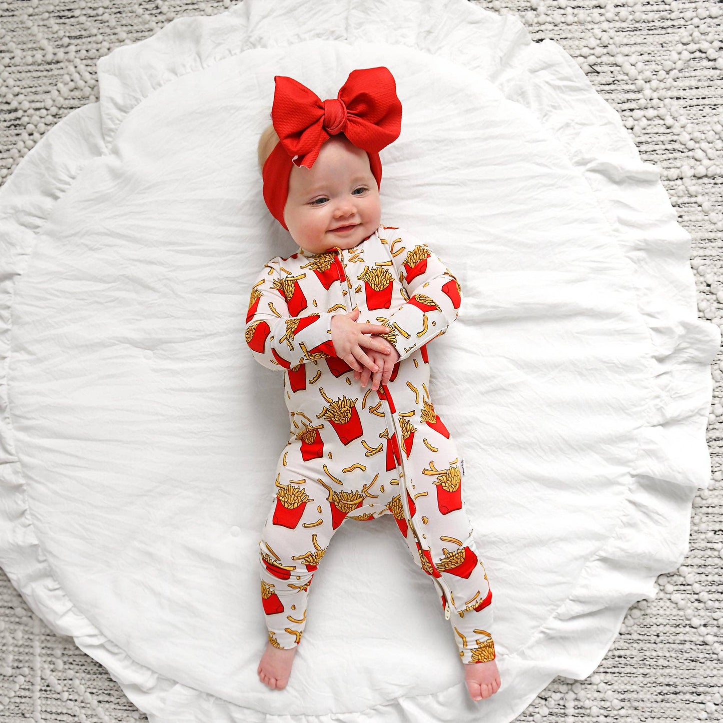 Ronnie Fries ZIP Bamboo Two Way Zipper Sleepies Little