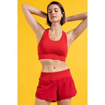 Butter Stretch Woven 2 in 1 Active Shorts