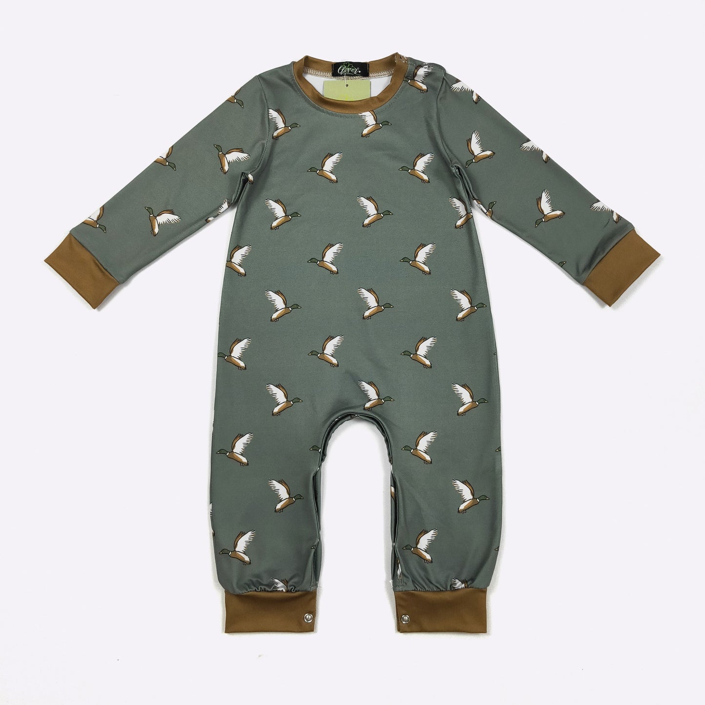 Army Mallard Boy Romper