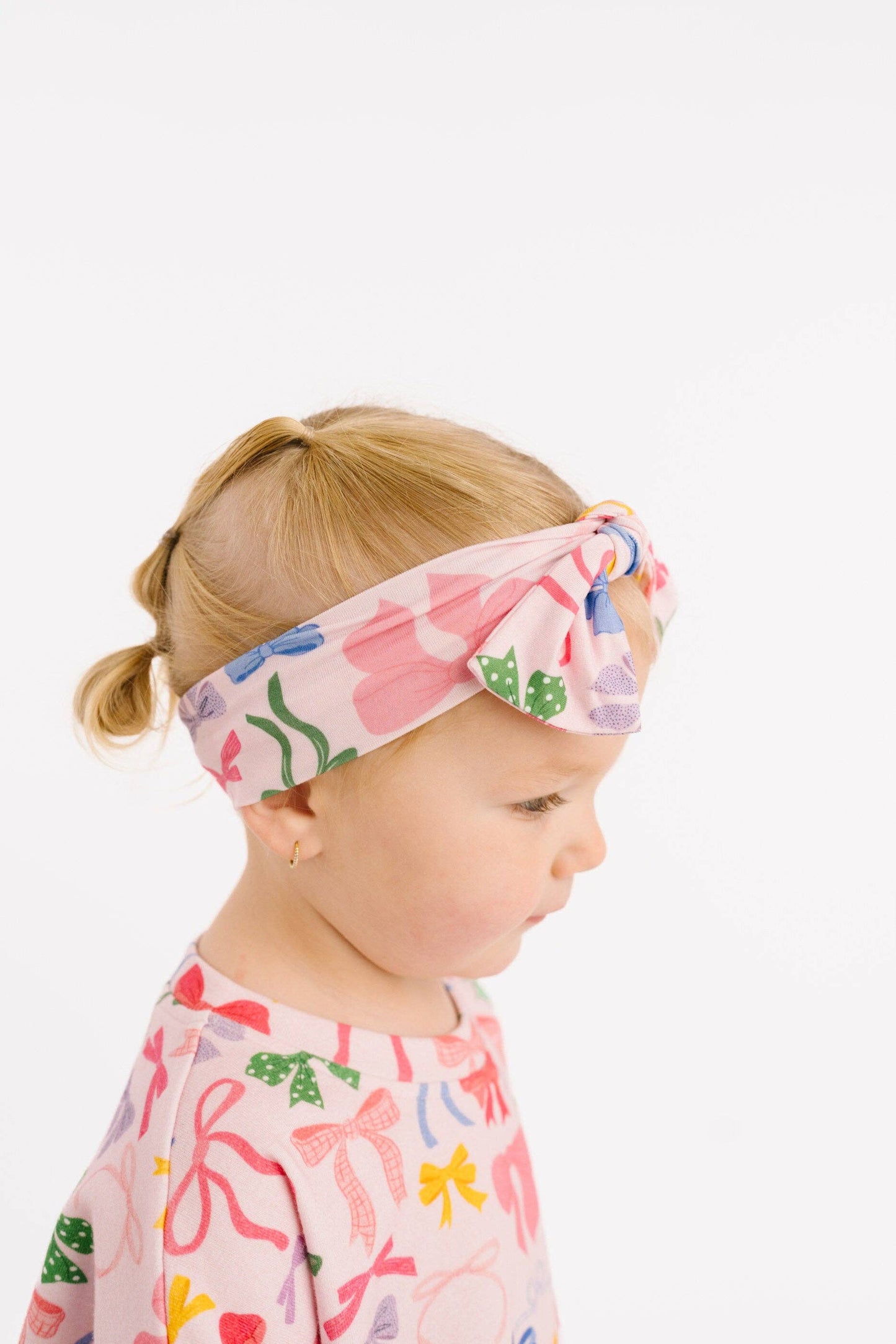 Bow Collection Cozy Cotton Sweatsuit Set – Baby & Toddler Lounge Set