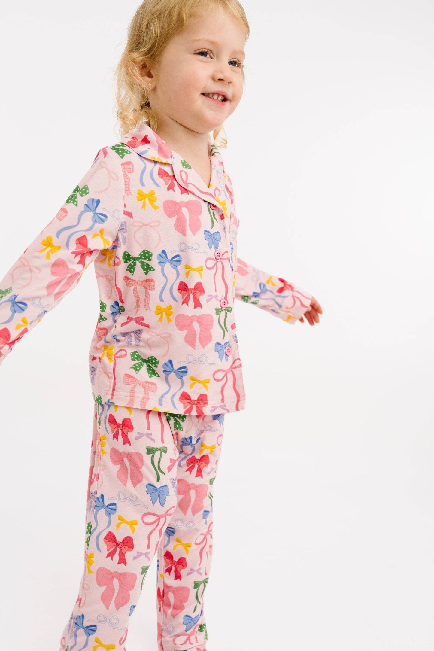 Bamboo Two-Piece Kids Set – Buttery Soft Button-Up Lounge Outfit