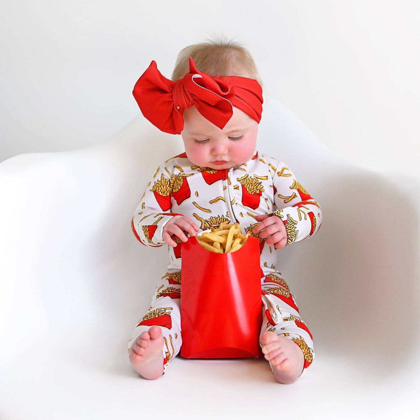 Ronnie Fries ZIP Bamboo Two Way Zipper Sleepies Little
