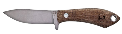 whiskey bent ram horn drop tine bullcutter knife – damascus steel pocket knife