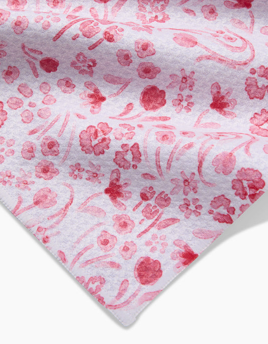 Water Floral Bar Towel