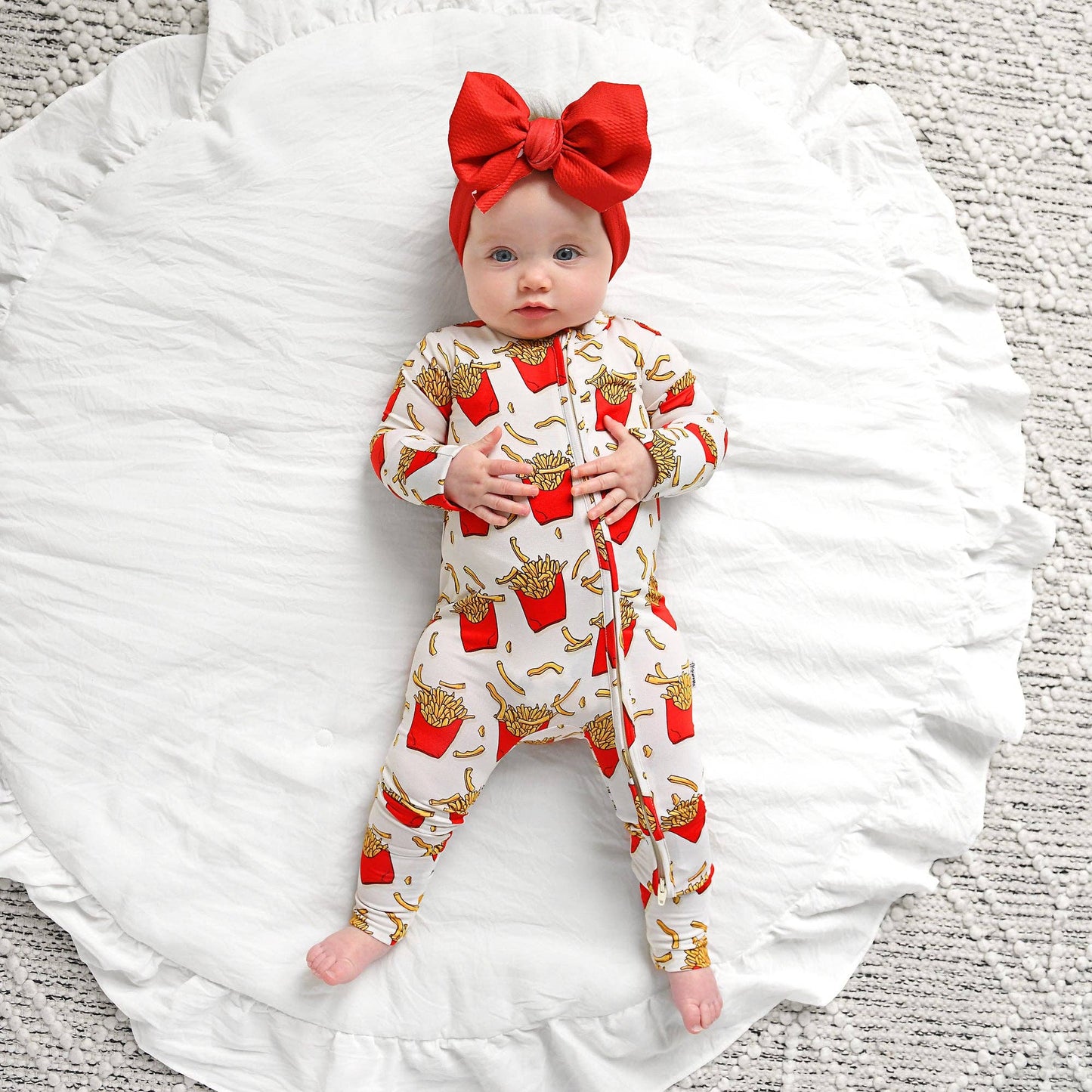 Ronnie Fries ZIP Bamboo Two Way Zipper Sleepies Little