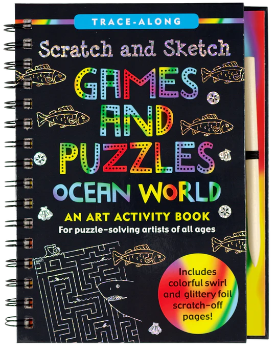 Scratch & Sketch Books! 7 Editions Available!