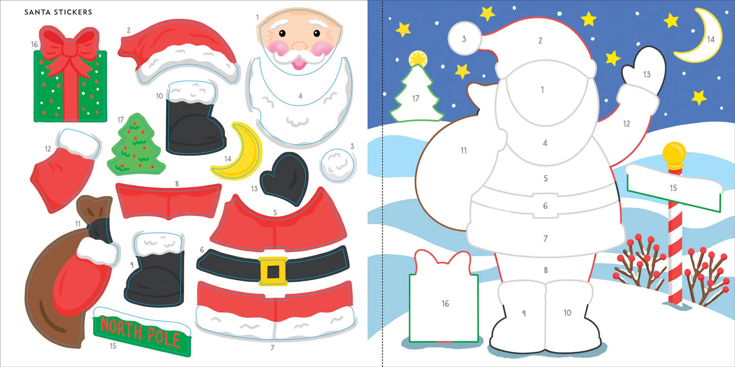My First Color-By-Sticker Book -- 3 Versions!