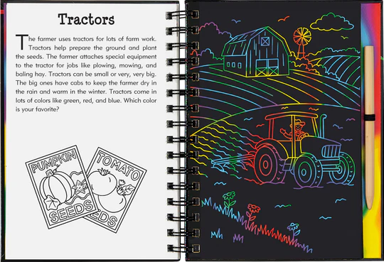 Scratch & Sketch Books! 7 Editions Available!