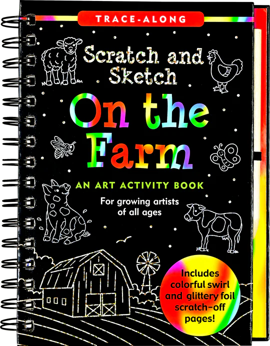 Scratch & Sketch Books! 7 Editions Available!