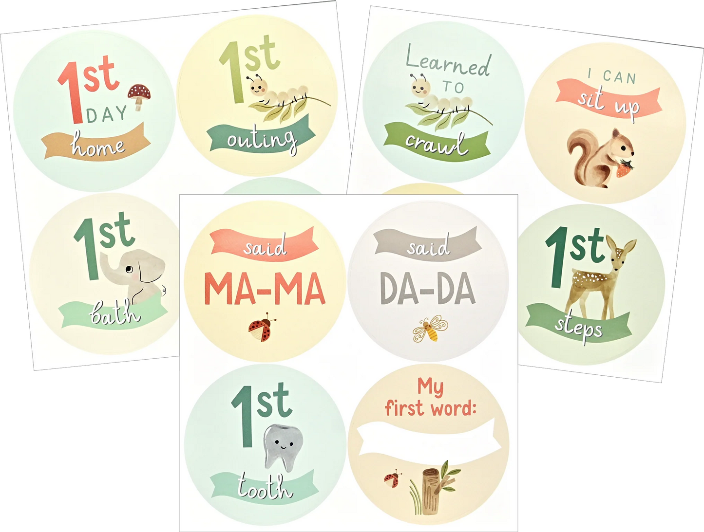 Baby's First Years: A Modern Memory Book with Keepsake Box