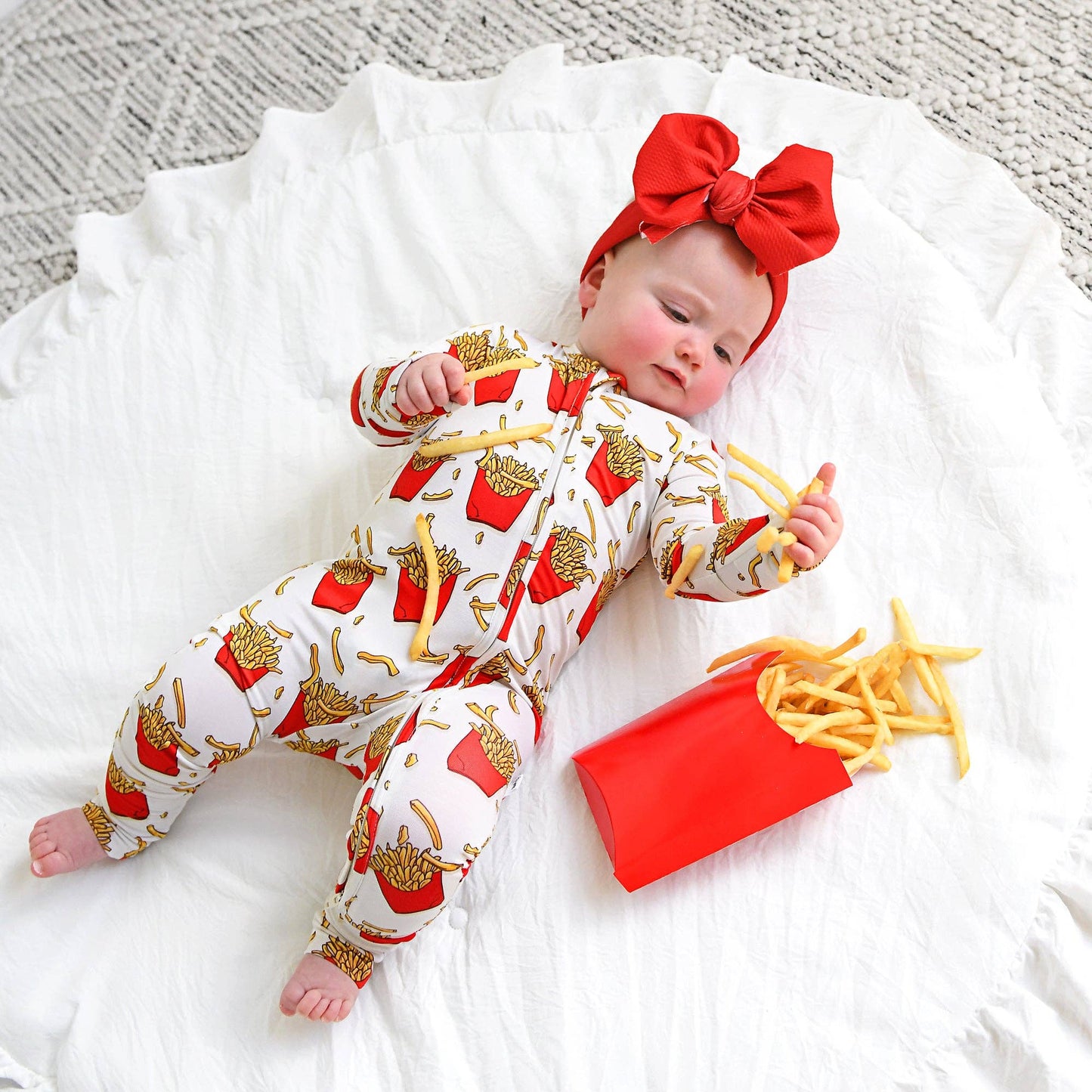 Ronnie Fries ZIP Bamboo Two Way Zipper Sleepies Little