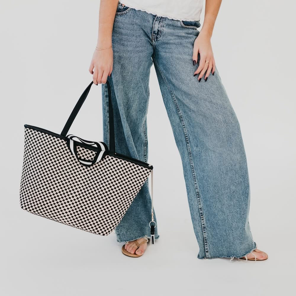 Woven Tiffany Organizer Tote