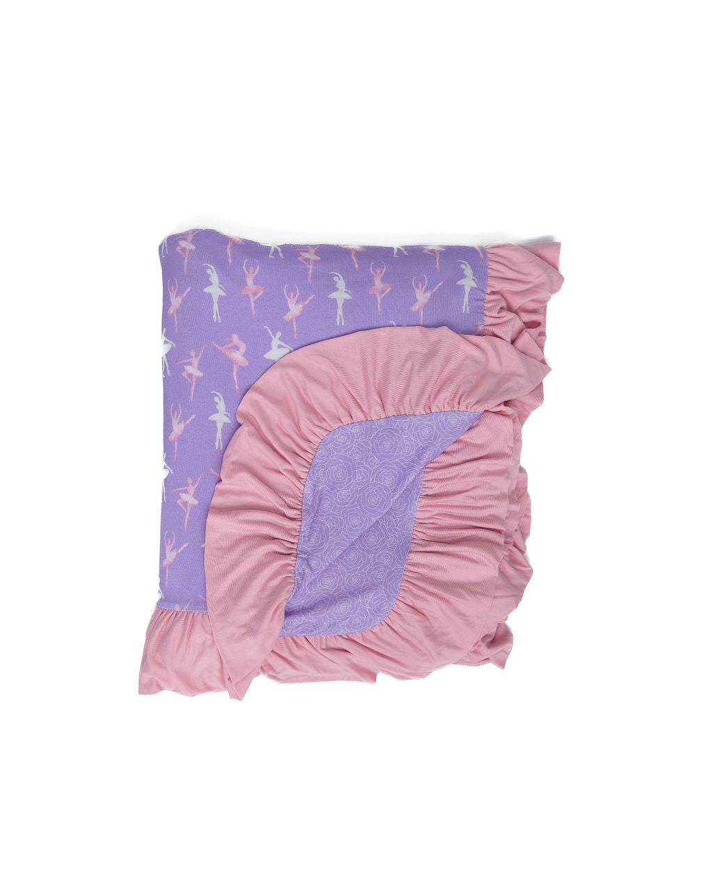 Lillian Ballerina Ruffle Toddler Blanket