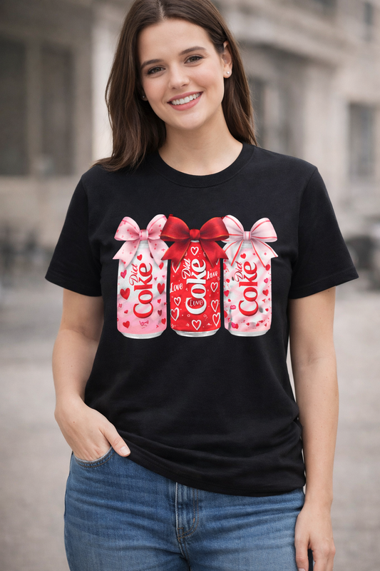 Valentine's Diet Coke Tee