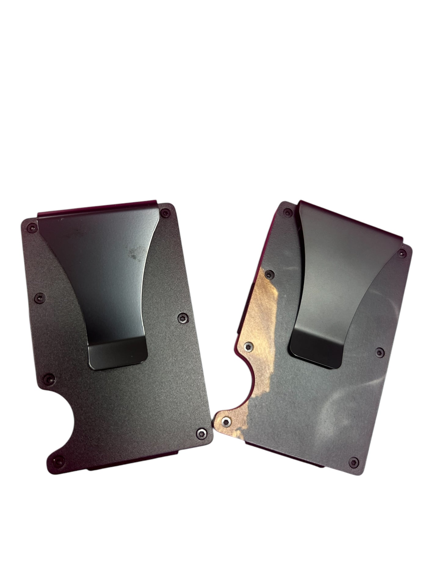 Men's Metal Wallet With Money Clip