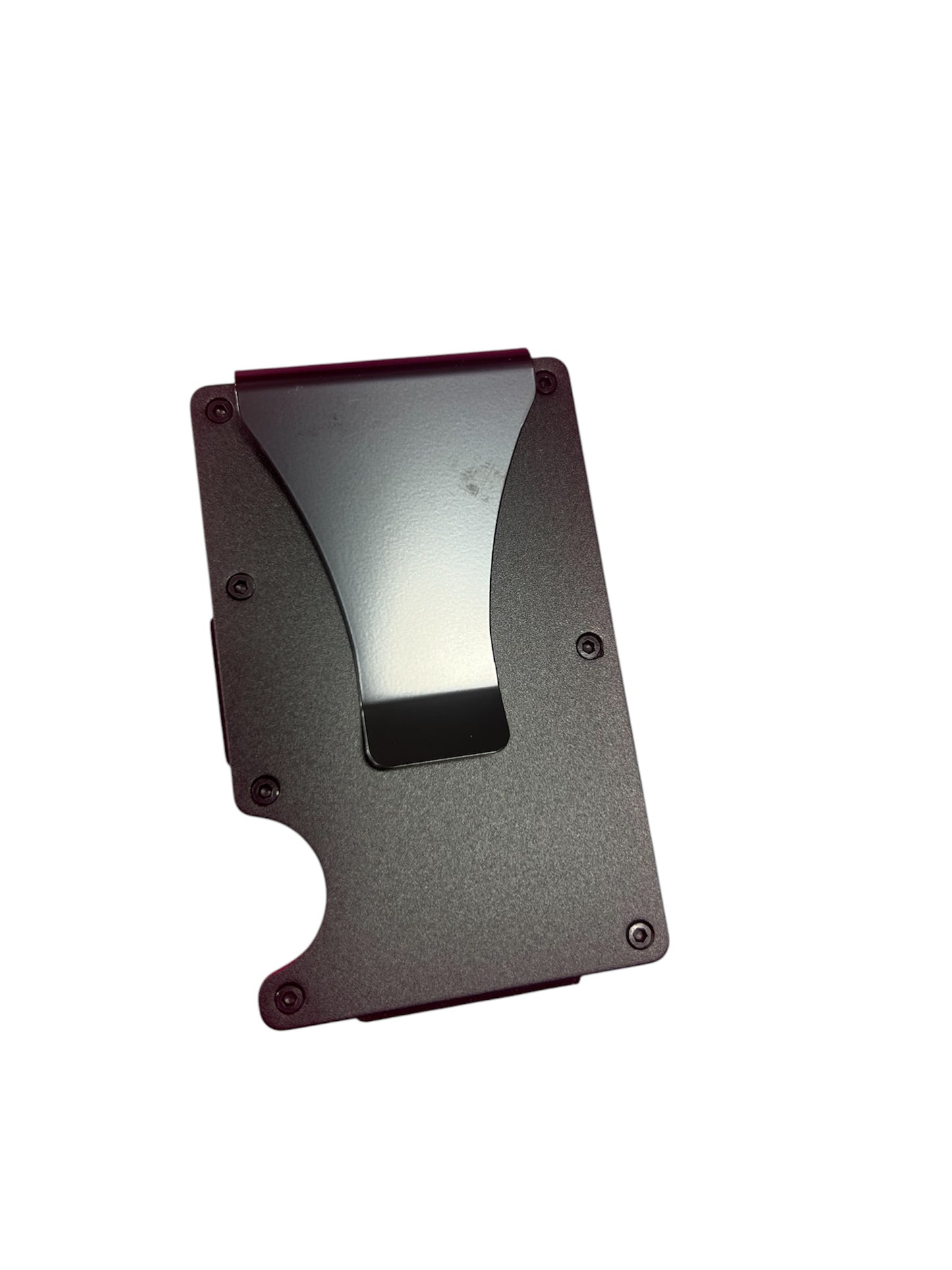 Men's Metal Wallet With Money Clip