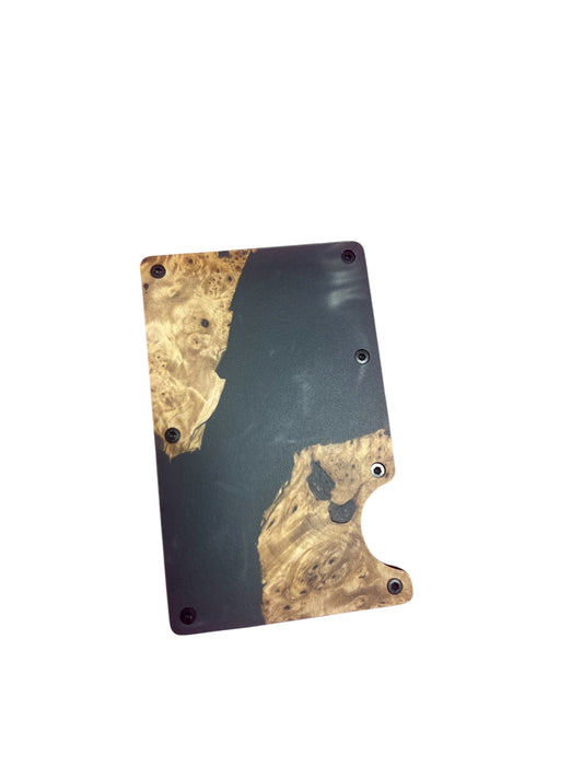 Men's Metal Wallet With Money Clip