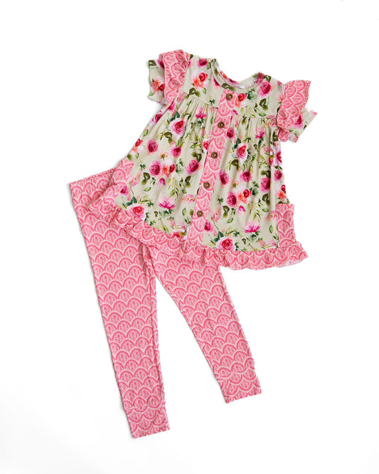 Lochlyn Peplum Two Piece Set