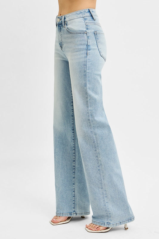 High Rise Wide Leg 90's Jeans