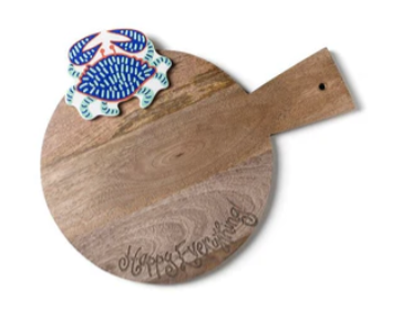Happy Everything Mini Wood Serving Board