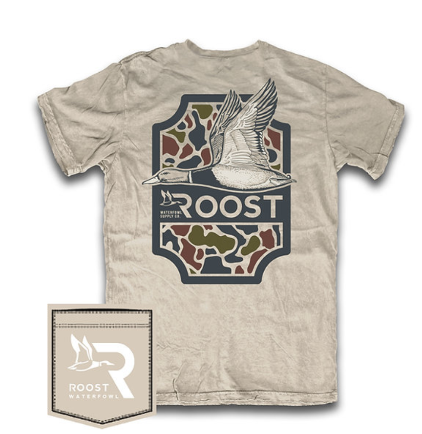 Youth Camo Shield Tee