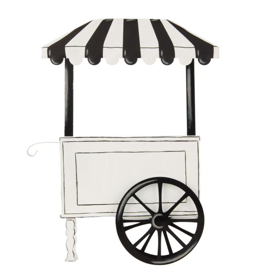 French Flower Cart