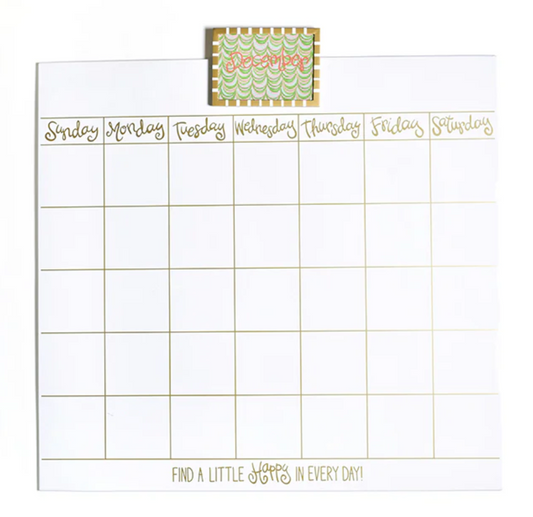 Happy Everything Magnetic Dry Erase 30 in Wall Calendar