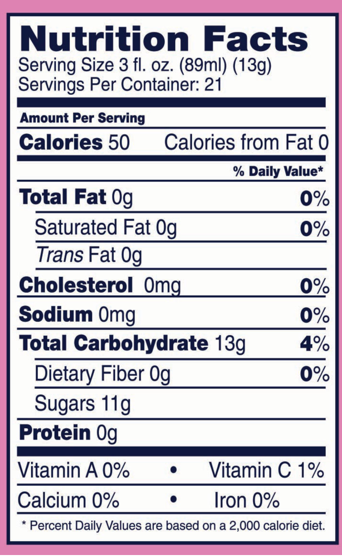 Non-GMO Strawberry Daiquiri in a Bag