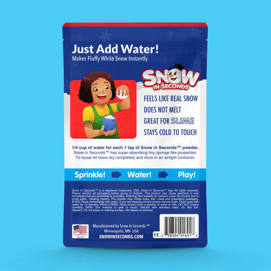 Snow In Seconds Pouch