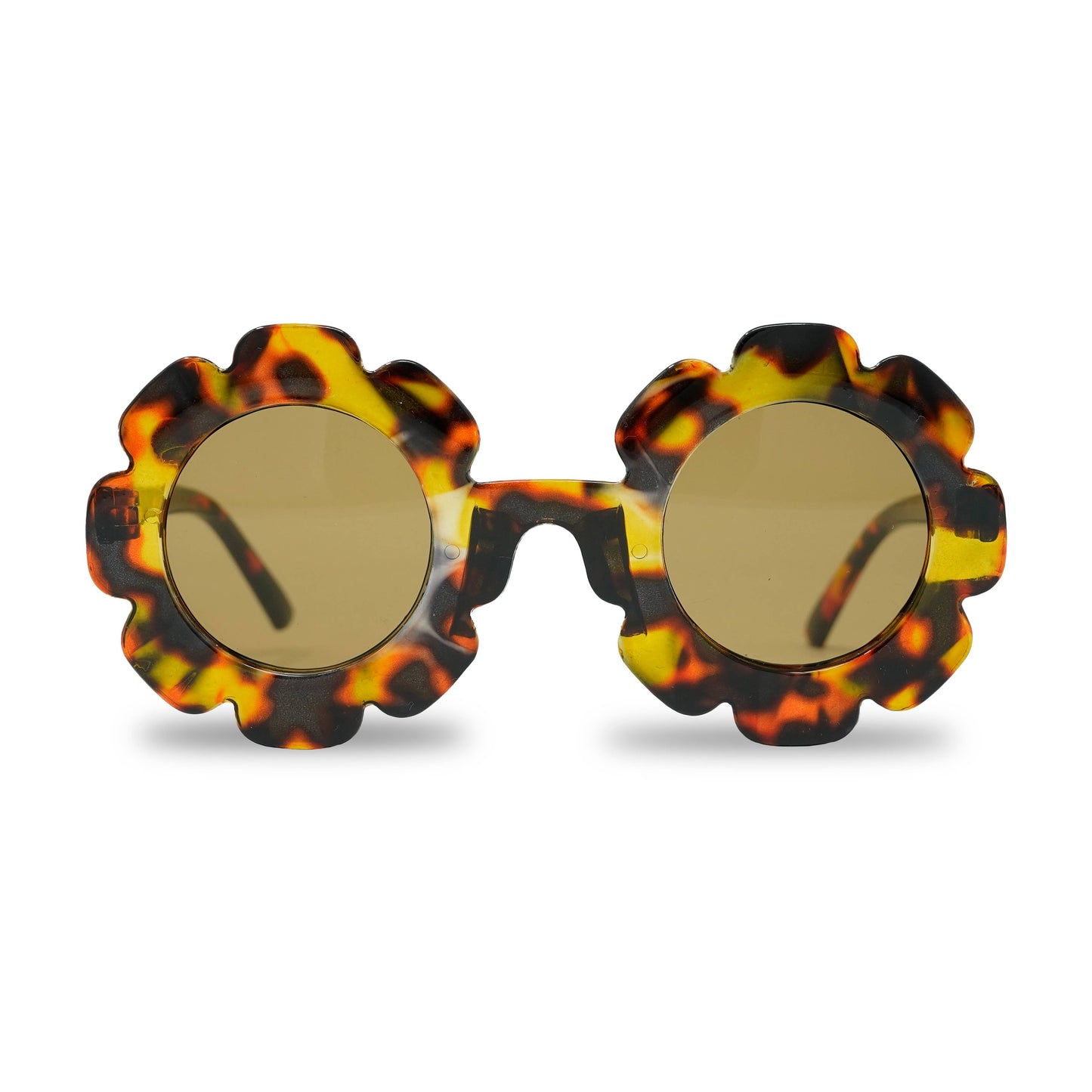 Kids Sunglasses - Tortoise Shell (Flower Shaped)