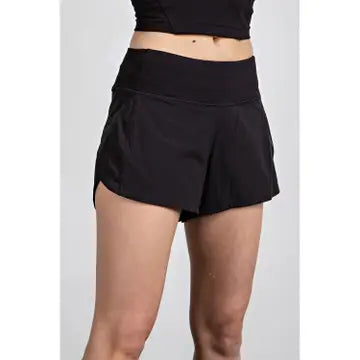 Butter Stretch Woven 2 in 1 Active Shorts