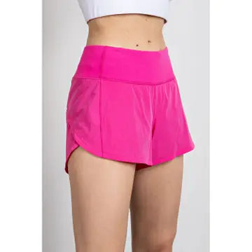 Butter Stretch Woven 2 in 1 Active Shorts