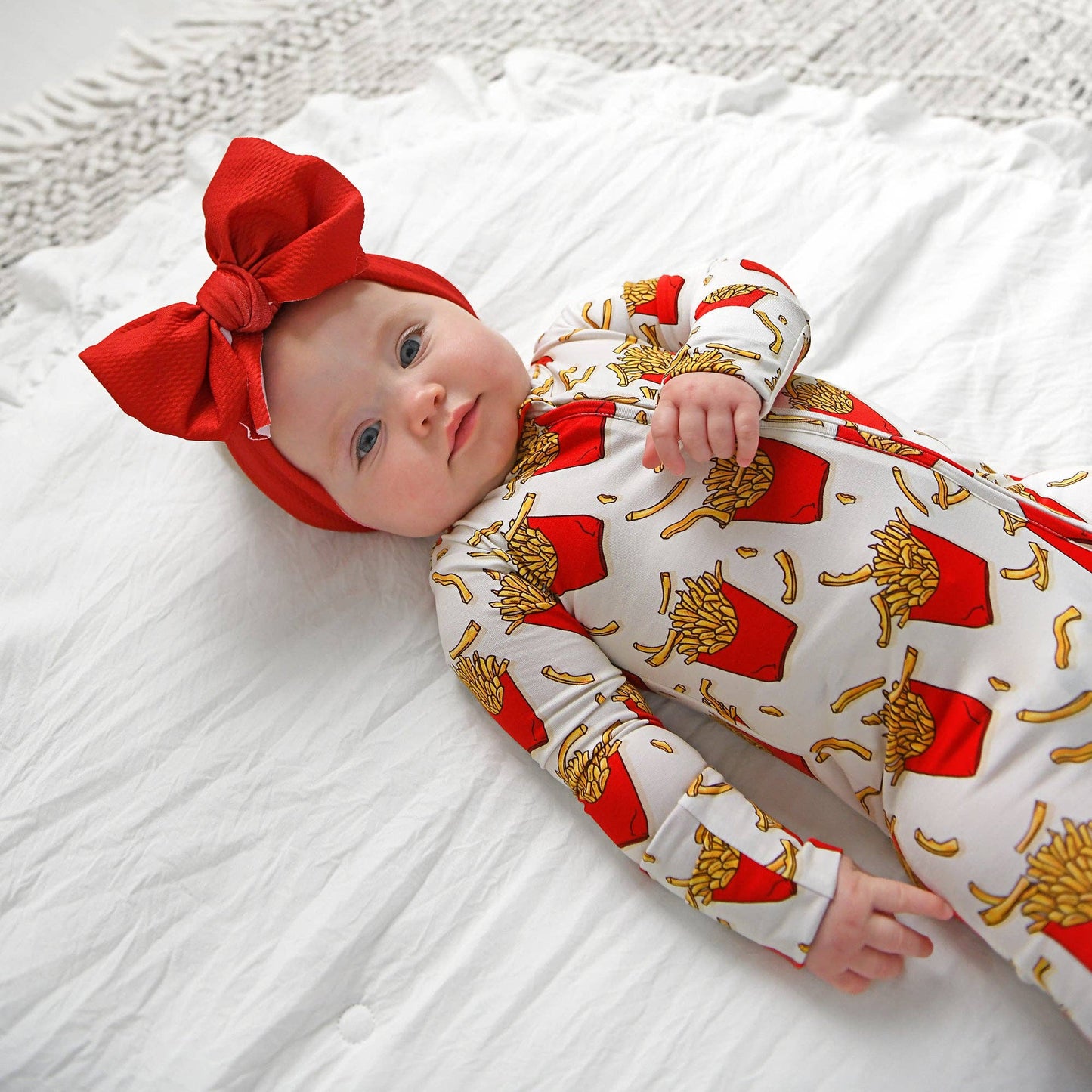 Ronnie Fries ZIP Bamboo Two Way Zipper Sleepies Little