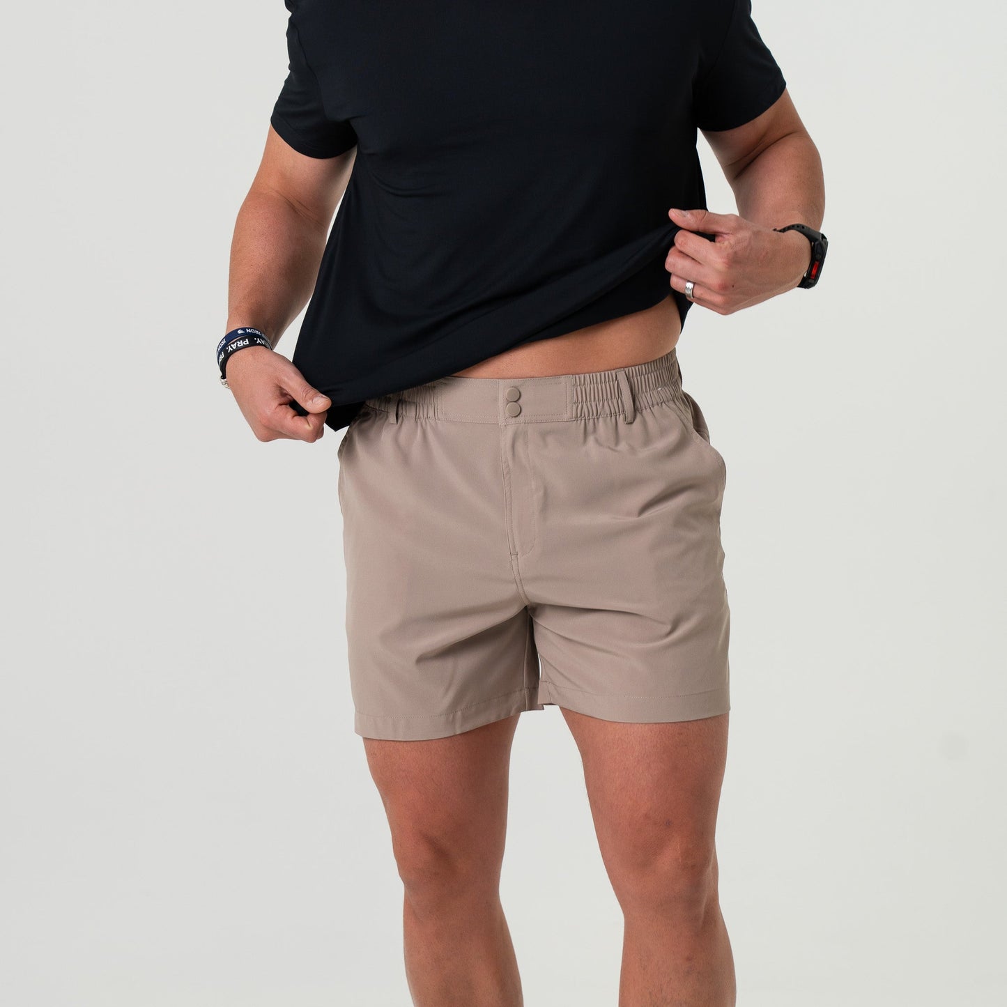 Everyday Short- Cobblestone Khaki- Duck Hunt Pocket