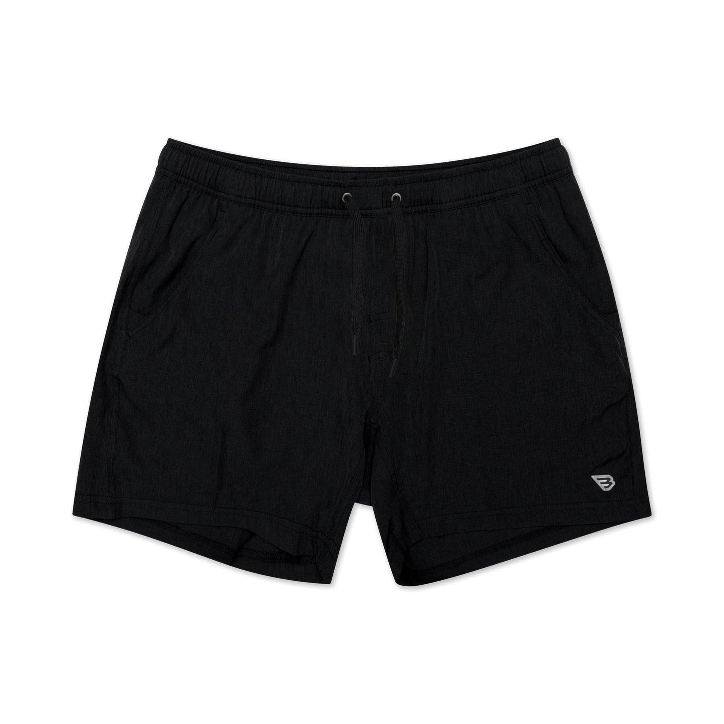 Heather Black Athletic Shorts