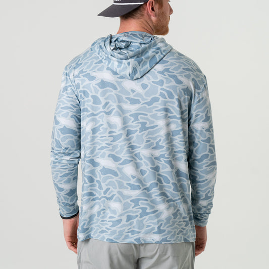 Performance Hoodie Seaside Camo