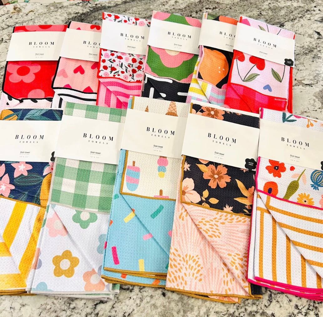 Bloom Towels – Stylish & Absorbent Boutique Kitchen Towels
