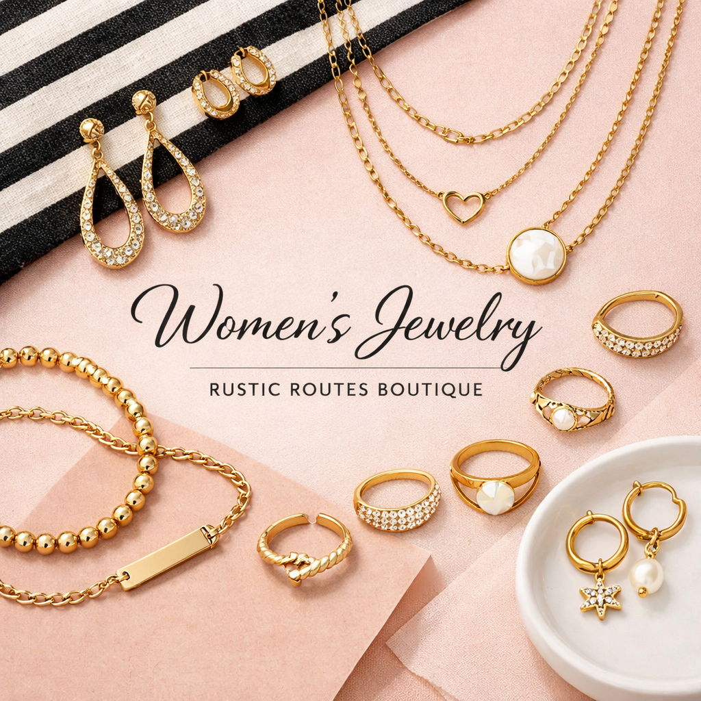 Women’s Boutique Jewelry | Earrings, Necklaces & Bracelets | Rustic Routes