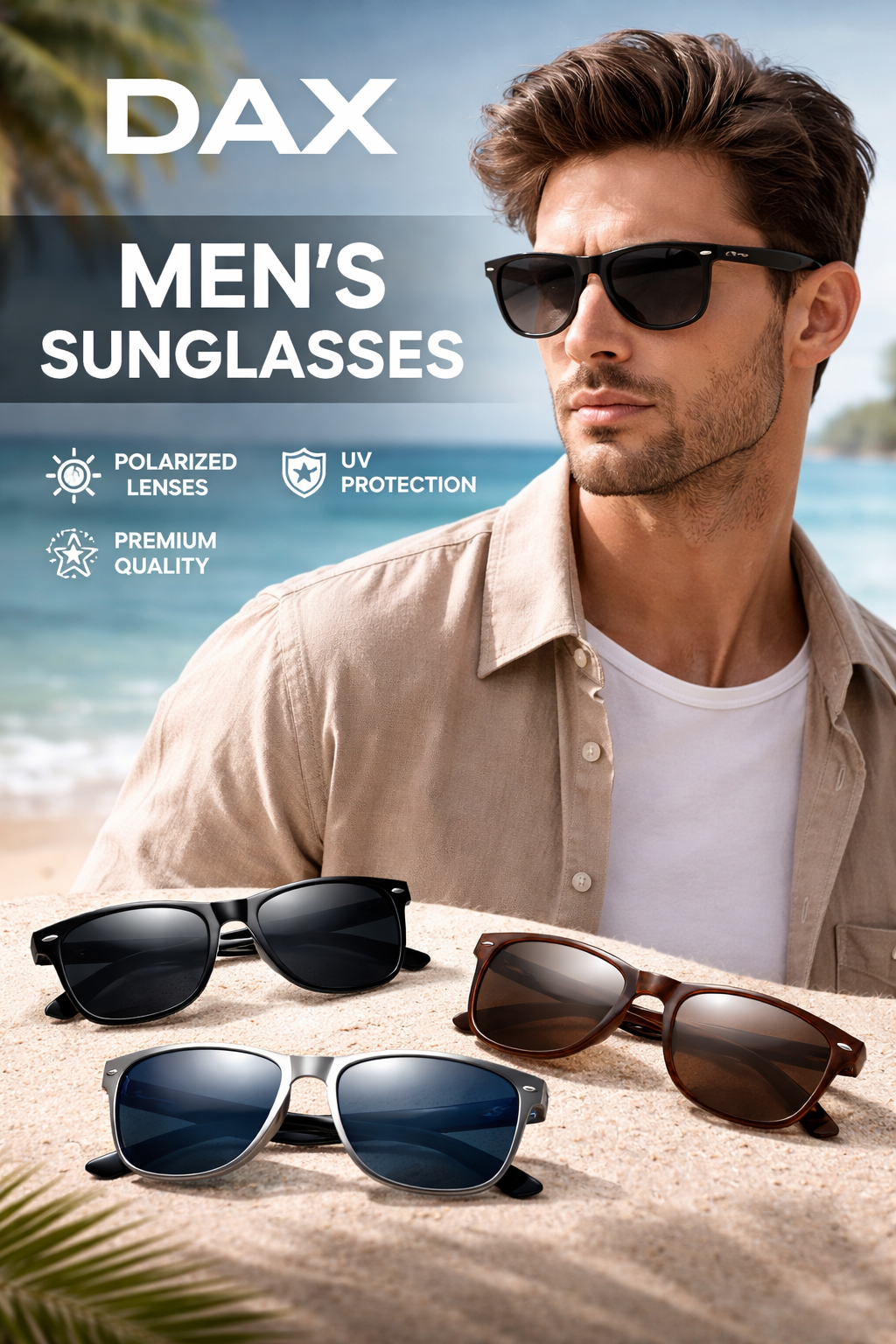 Sunglasses & Cases Collection – Men’s Trendy Sunglasses & Protective Cases